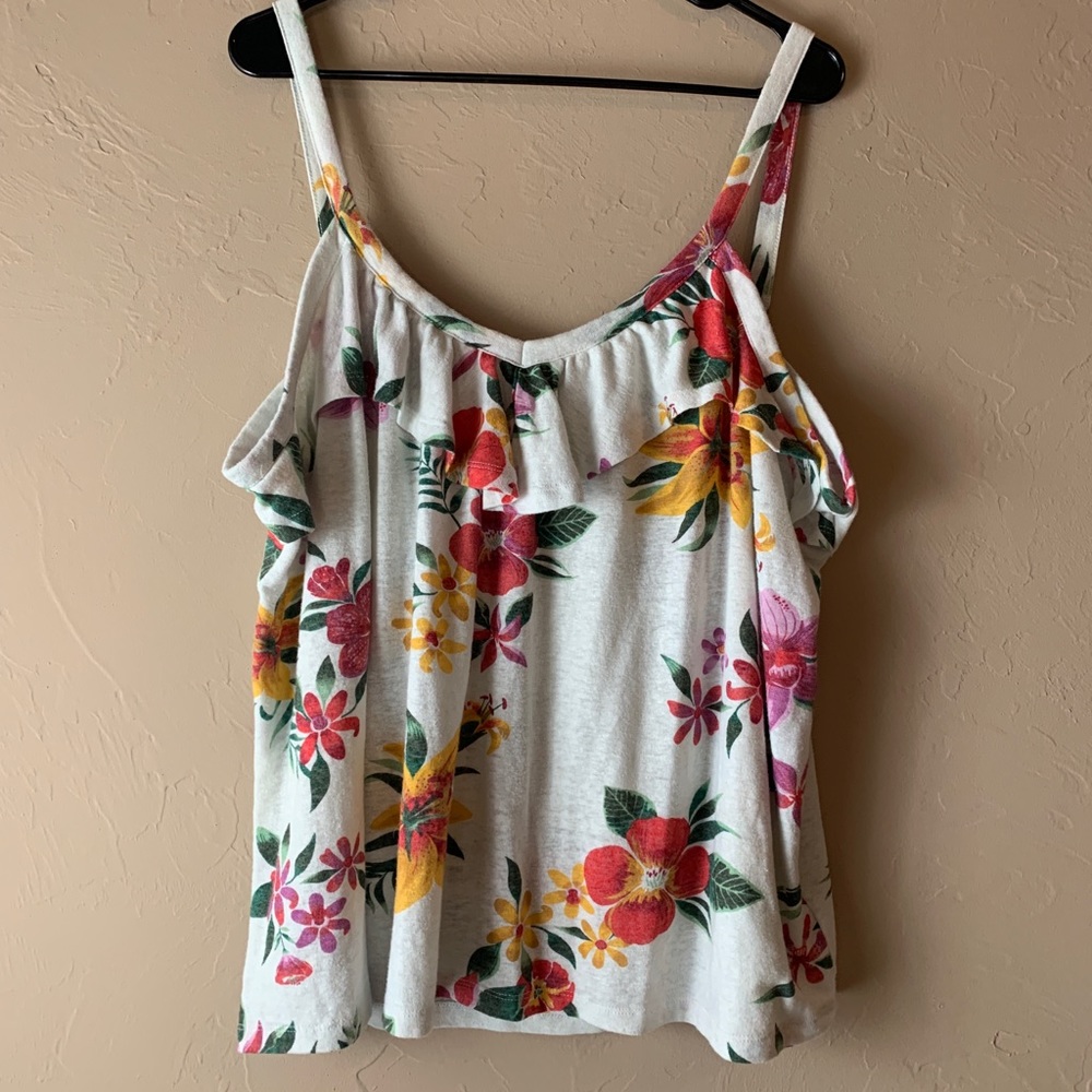 Tropical Flower Tank